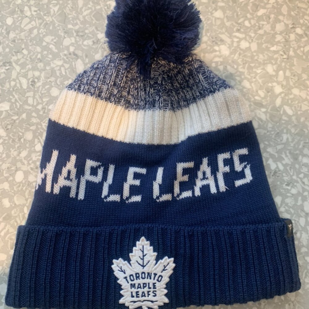 Fanatics Toronto Maple Leafs knitted hat with pom (unisex OS)